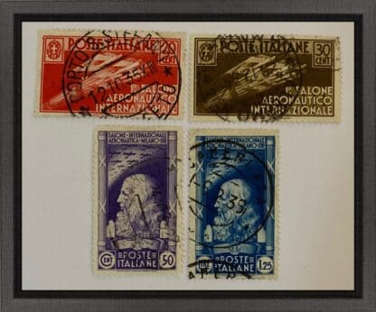 Italy Scott # 345-348 Used