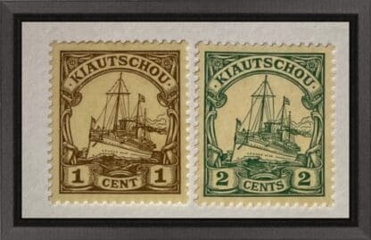 Kiauchau Scott # 23-24 Mint Hinged