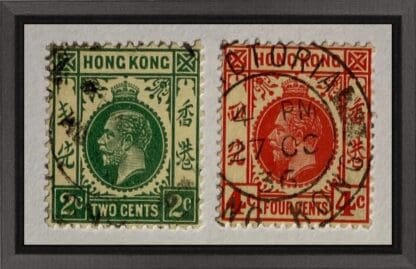 Hong Kong Scott # 110-111 Used