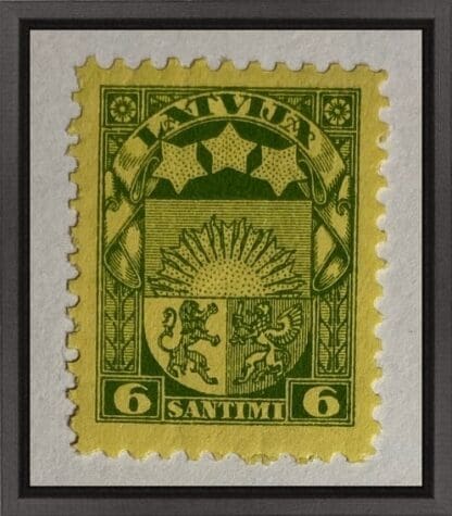 Latvia Scott # 117 Mint Hinged