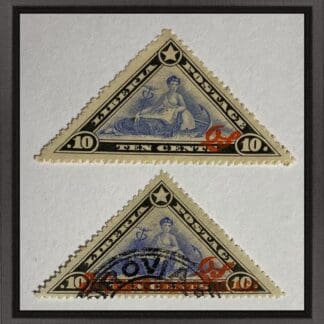 Liberia Scott #O70-O71 Used & Mint