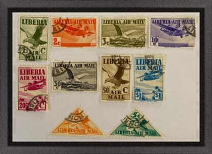 Liberia Scott #C4-C13 Used