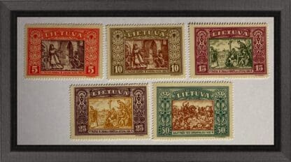 Lithuania Scott #264-268 Mint Hinged