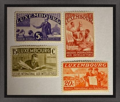 Luxembourg Scott # B65A-B65D Mint Hinged