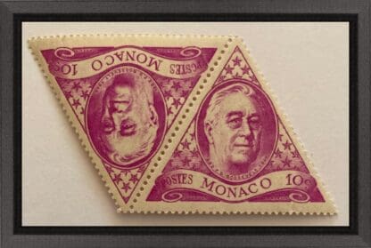 Monaco Scott # 198 Mint Never Hinged Triangular Pairs