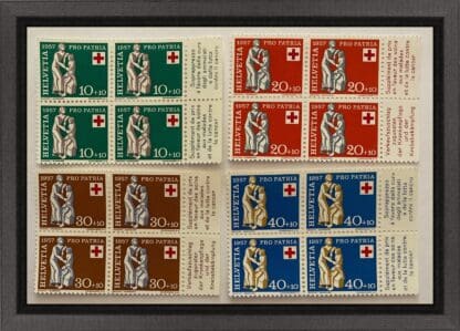 Switzerland Scott # B263-B266 Mint Never Hinged Block of 4