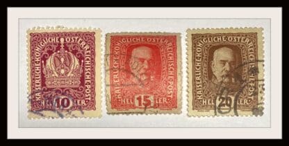 Austria 148/150-151 Used