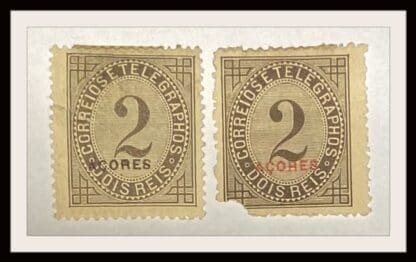 Azores P3-P4 Mint Hinged