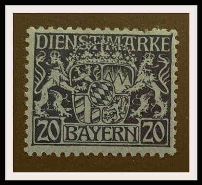 Bavaria O13 Mint Hinged