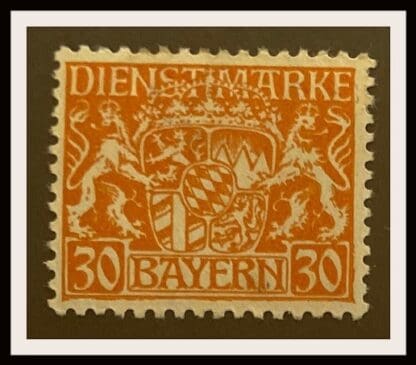 Bavaria O16 Mint Hinged