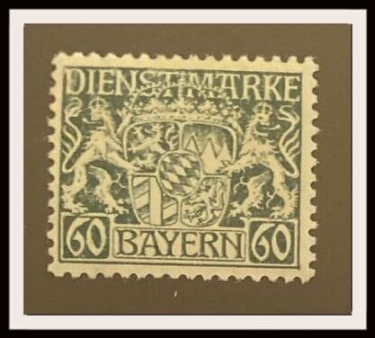 Bavaria O17 Mint Hinged