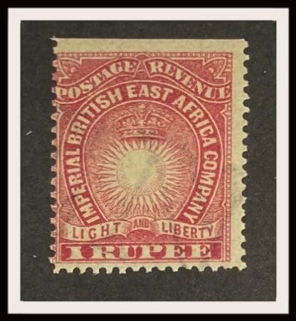 British East Africa 25 Mint Hinged