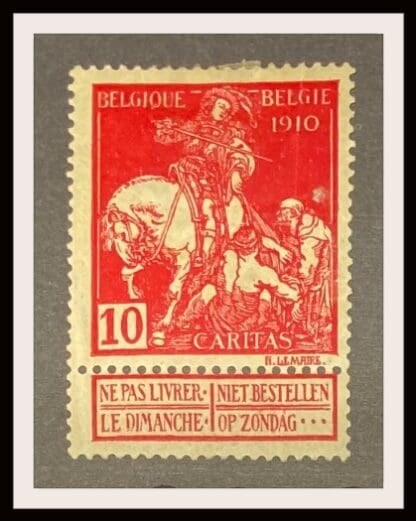 Belgium B8 Mint Hinged