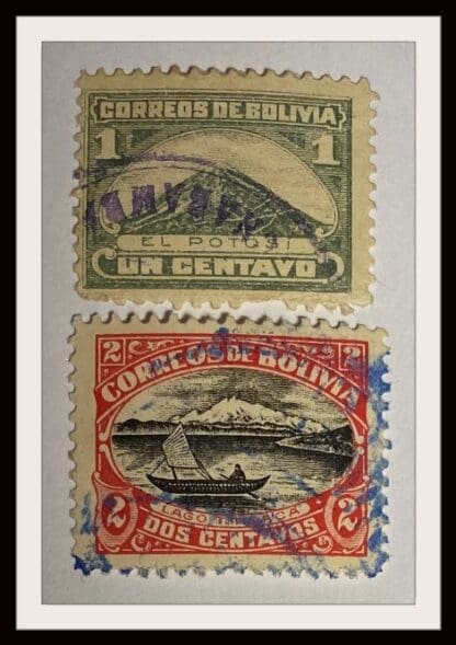 Bolivia 112-113 Used