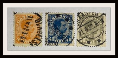 Denmark 118-119/122 Used