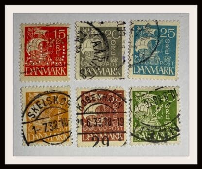 Denmark 192-197 Used