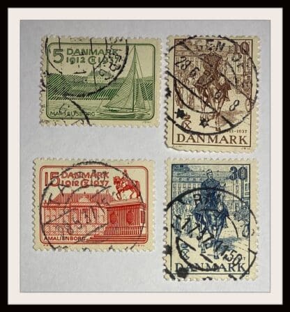 Denmark 258-261 Used