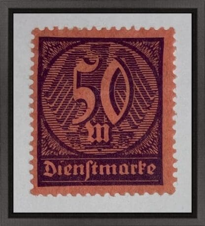 Germany O20 Mint Hinged