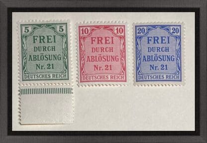 Germany OL3-OL5 Mint Hinged