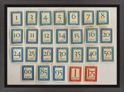 Netherlands J80-J106 Mint Hinged