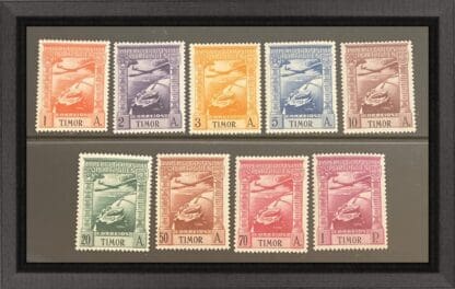 Timor C1-C9 Mint Hinged