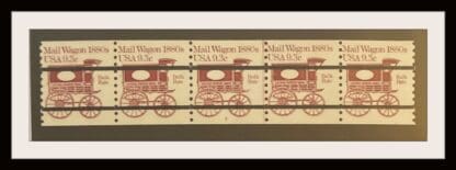 1903a Plate Strip of 5 # 2 Mint Never Hinged