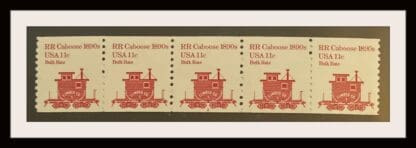 1905 Plate Strip of 5 # 2 Mint Never Hinged