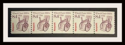 Scott # 2256 Mint Never Hinged Plate Strip of 5 # 1