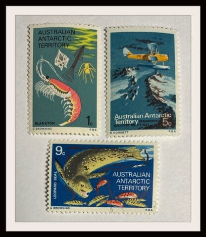 Australia Antarctic Territory Mint Never Hinged L23-L24/L27