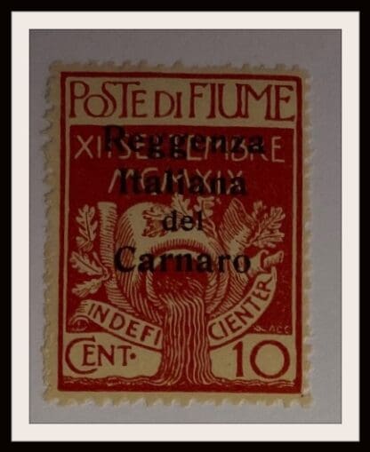 Fiume 107 Mint Hinged