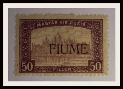 Fiume 16 Mint Hinged