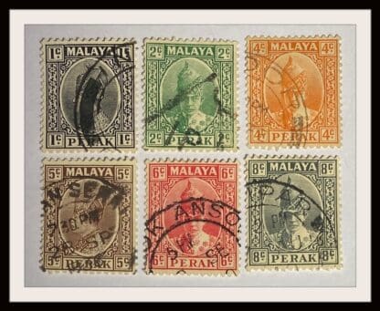 Malaya Perak 69-74 Used