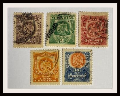 Mexico 304-308 Used