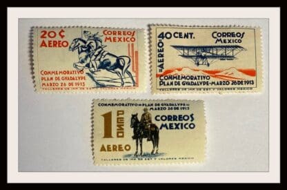 Mexico C82-C84 Mint Hinged