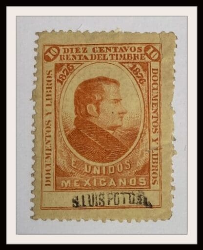 Mexico Revenue Stamp Used