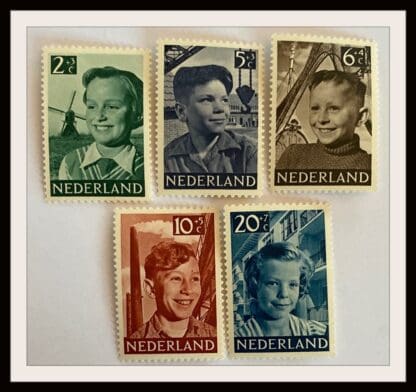 Netherlands B229-B233 Mint Hinged