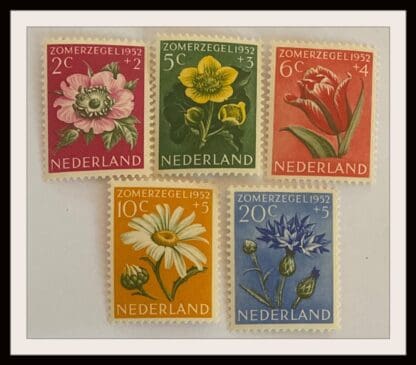 Netherlands B238-B242 Mint Hinged