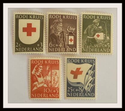 Netherlands B254-B258 Mint Hinged