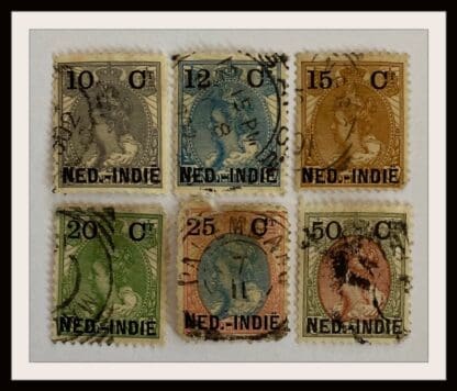 Netherlands Indies 31-36 Used