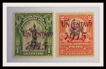 Peru 190-191 Mint Hinged