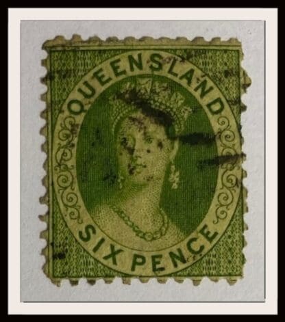 Queensland 35 Used, Perf 12