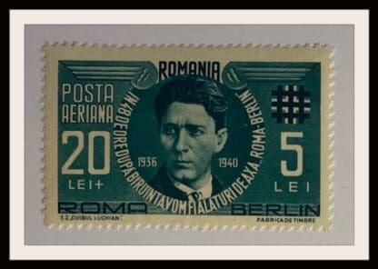 Romania CB1 Mint Hinged