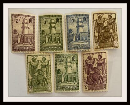 Somali Coast 146147/150/153/155/157/159 Mint Hinged