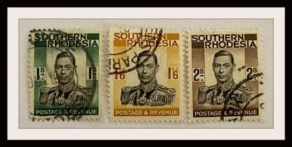 Southern Rhodesia 50-52 Used