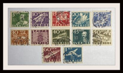 Sweden 251-262 Used