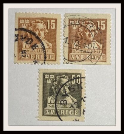 Sweden 313-315 Used