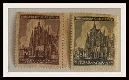 Bohemia & Moravia # 88-89 Used