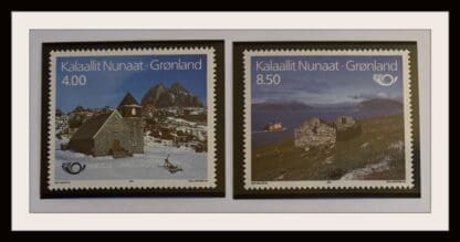 Greenland Scott # 259-260 Mint Never Hinged