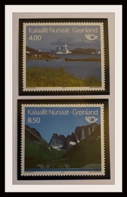 Greenland Scott # 289-290 Mint Never Hinged