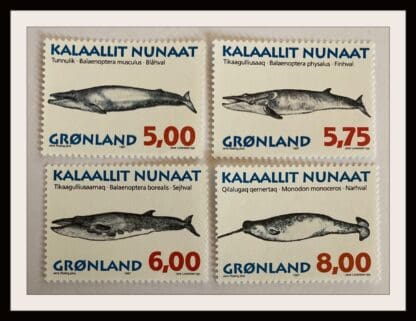 Greenland Scott # 319-322 Mint Never Hinged